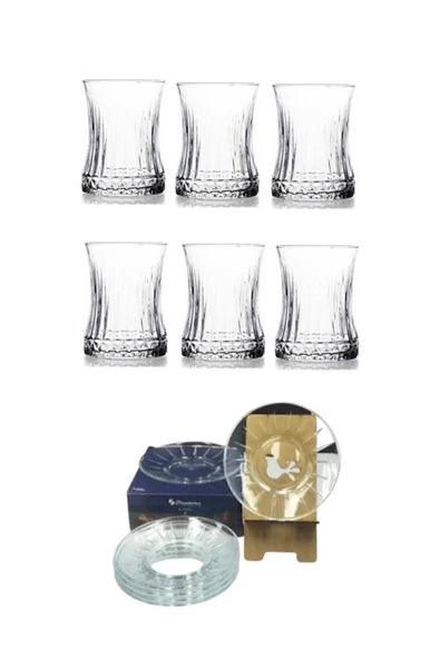 Paşabahçe elysia 36 parça su bardak - meşrubat bardağı ve çerezlik seti takımı - Resim 4