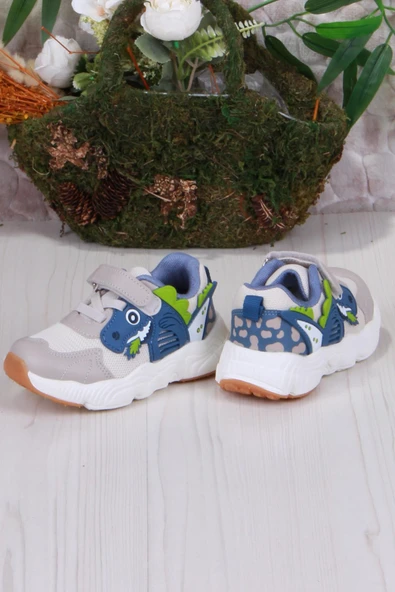 Vicco 346.P25Y.150 Bej Tuna Sneaker Erkek Çocuk Ayakkabı - Resim 5