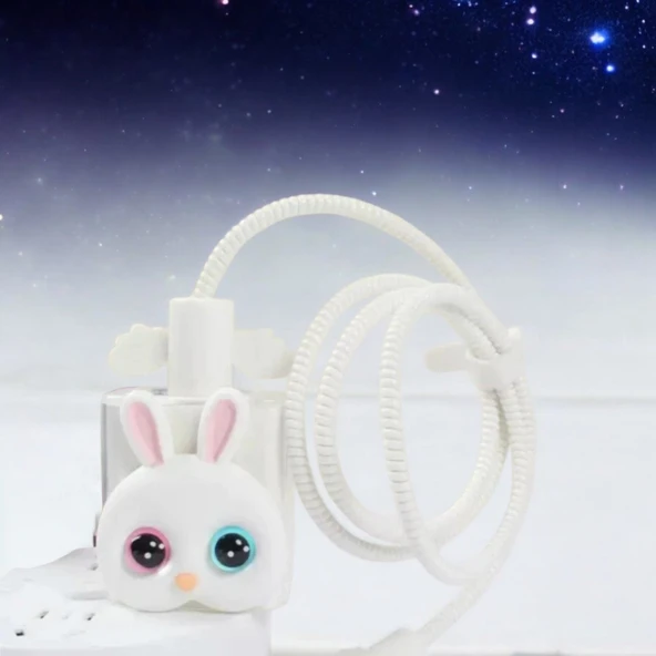 Brokoli Home iPhone 18W/20W Uyumlu Şarj Kılıfı, Şarj Kablosu Örme Aparatı, Kablo Koruyucu Aparatı, Toparlayıcı - 2