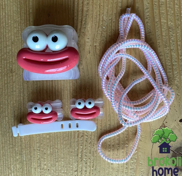 Brokoli Home iPhone 18W/20W Uyumlu Şarj Kılıfı, Şarj Kablosu Örme Aparatı, Kablo Koruyucu Aparatı, Toparlayıcı - 2