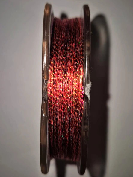 Eagenset Hazır Çapari Kombini Boru Sim Ultraviyole Uv Neon Kırmızı - Fuşya Makara - Resim 7