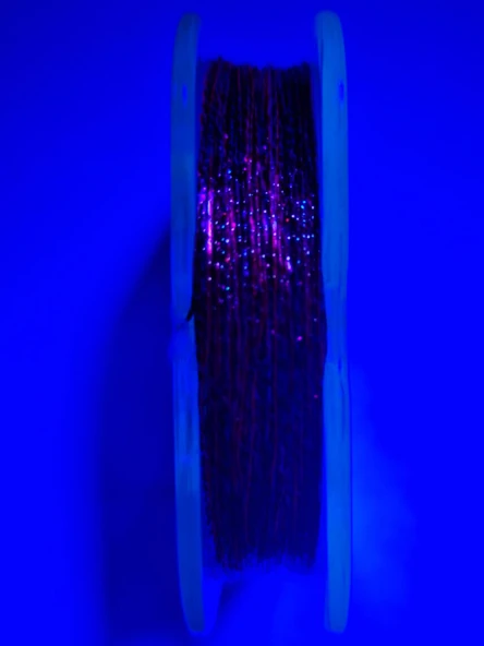 Eagenset Hazır Çapari Kombini Boru Sim Ultraviyole Uv Neon Kırmızı - Fuşya Makara - Resim 8