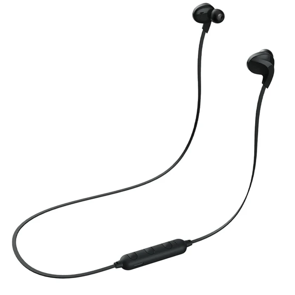 LENOVO LECOO ES204 BOYUN BANTLI MİKROFONLU KULAK İÇİ BLUETOOTH KULAKLIK SİYAH - 2