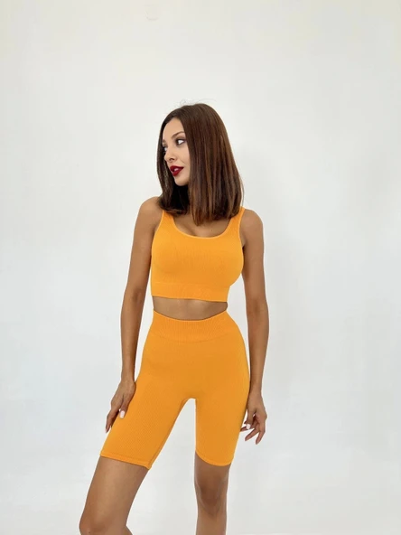 2500 SPORCU ŞORT TAYT-TURUNCU - 2