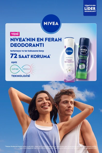 Nivea Men Fresh Sensation Erkek Roll-On Deodorant 50 ml - 6