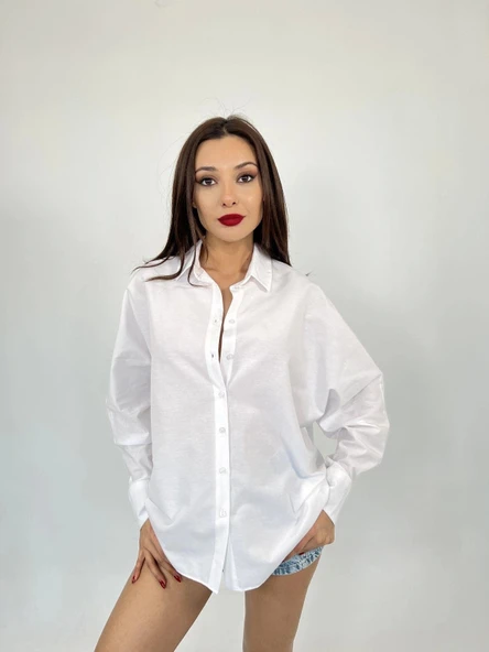 6744 GÖMLEK-BEYAZ ürün görseli