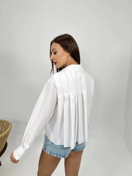 6484 GÖMLEK-BEYAZ - Resim 5