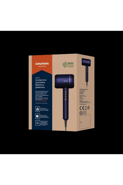 Grundig Hd 9980 Ionica Air Styler Blue Saç Kurutma Makinesi - 8