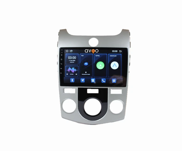 KİA CERATO 2009/2012   ANALOG KLİMA 9 İNÇ 8-128