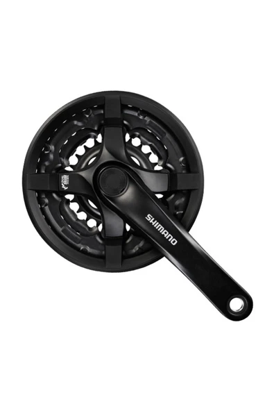 Shimano FC-TY301 Aynakol 3x7X8V Siyah 42x34x24T 170mm - 2