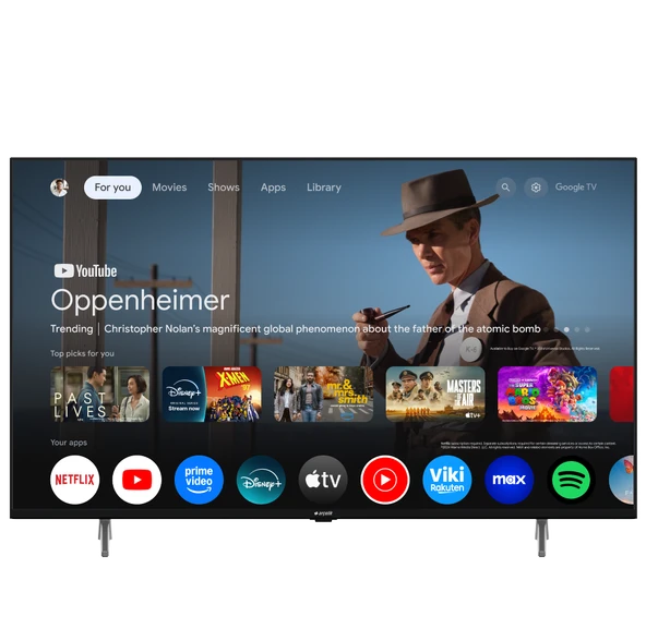 Arçelik A65 E 795 B 4K Ultra HD 65" 165 Ekran Uydu Alıcılı Google Smart LED TV