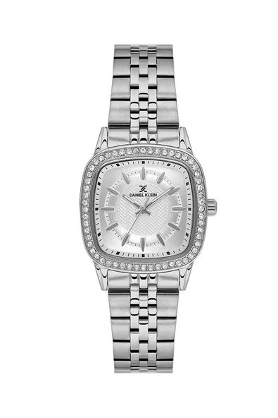DANIEL KLEIN DK102-DK.1.13944-7 KARE TAŞLI KADIN KOL SAATİ ürün görseli 1