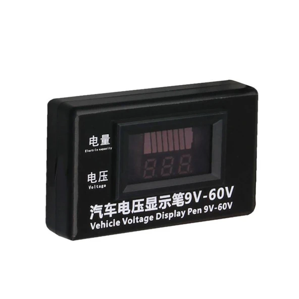 9-60V OTOMOTİV LCD DİJİTAL DEVRE TEST CİHAZI GERİLİM ÖLÇER - 3