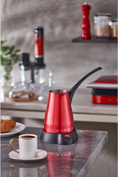 Sinbo Scma-2960 Kablosuz Inox Elektrikli Cezve