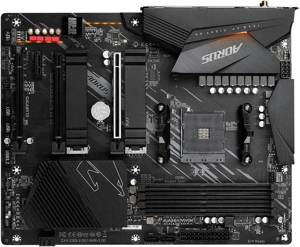 Gigabyte B550 Aorus Elite AX V2 AMD AM4 DDR4 ATX Anakart - Outlet - 4