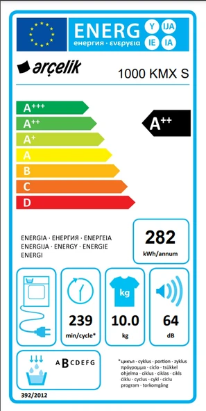 Arçelik 1001 KMX S Kurutma Makinesi - 7