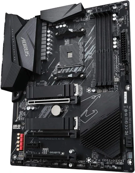 Gigabyte B550 Aorus Elite AX V2 AMD AM4 DDR4 ATX Anakart - Outlet - 5