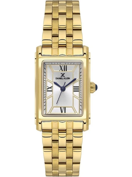 DANIEL KLEIN DK102-DK.1.13936-3 ALTIN KAPLAMA DİKDÖRTGEN KADIN KOL SAATİ ürün görseli 1