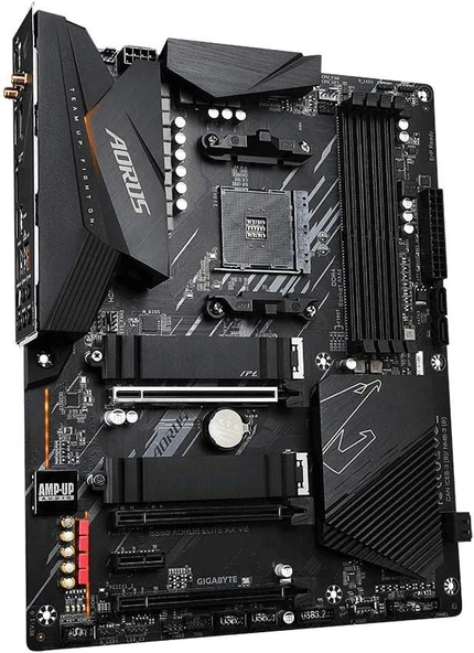 Gigabyte B550 Aorus Elite AX V2 AMD AM4 DDR4 ATX Anakart - Outlet - 2