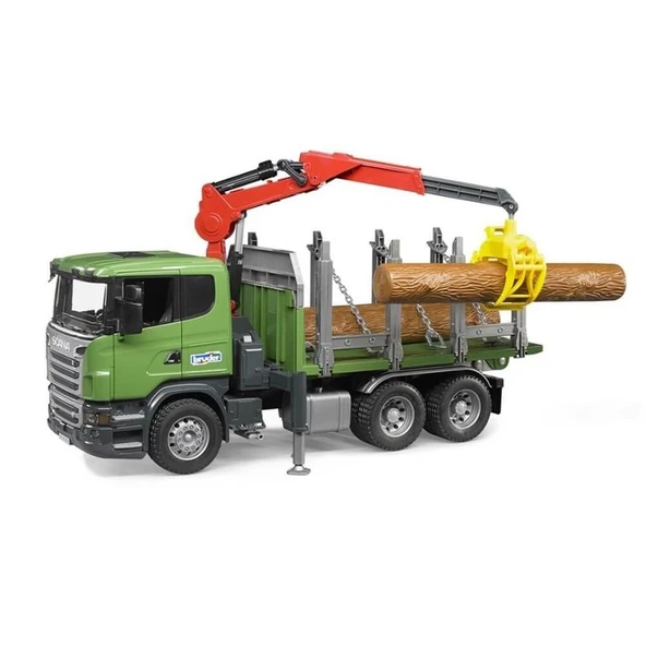 Bruder Scania R-Serisi Kütük Taşıyıcı Kamyon - 3