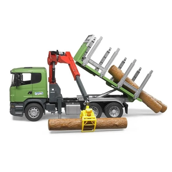 Bruder Scania R-Serisi Kütük Taşıyıcı Kamyon - 6