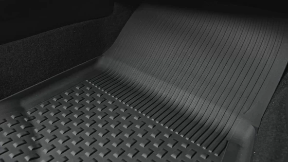 Sahler Honda Civic 2021+ Uyumlu 4.5D Premium Havuzlu Oto Paspas ve Liner Marka 3D Bagaj Havuzu - Civic FE1 - Resim 4