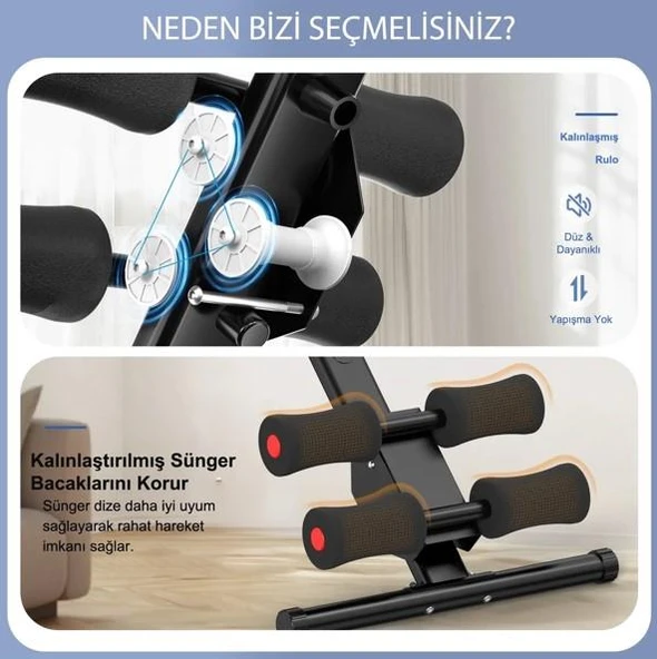 Relife Abdominal Karın Kas Egzersiz Spor Aleti - 4