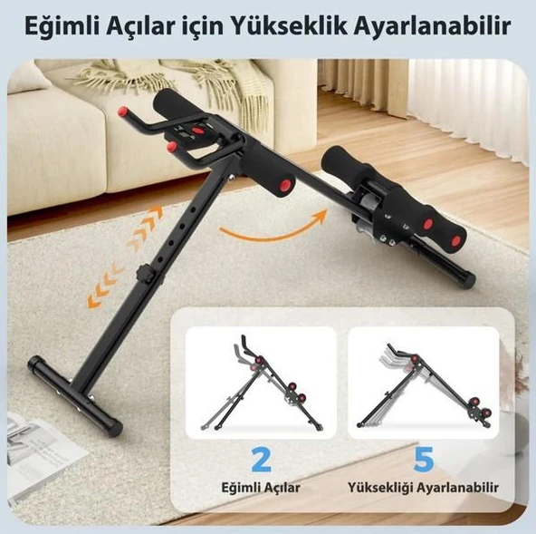 Relife Abdominal Karın Kas Egzersiz Spor Aleti - 7
