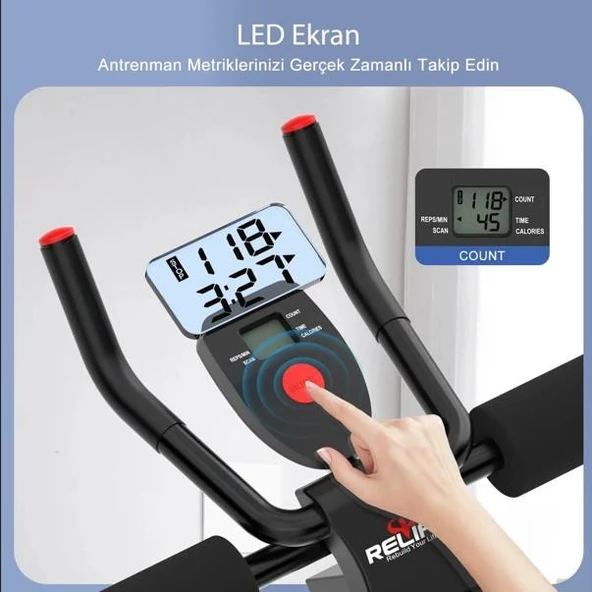 Relife Abdominal Karın Kas Egzersiz Spor Aleti - 3