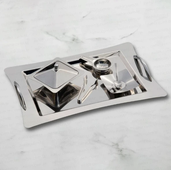 Nehir Karanfil Sade 28 Parça Çay Takımı - 3