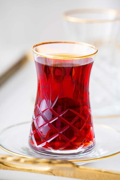 Acar Roland Gold 12 Parça Çay Seti HMS-06750 - 2