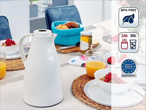 Leifheit Harmonic Termos 1Lt Beyaz LFH28542 - 2