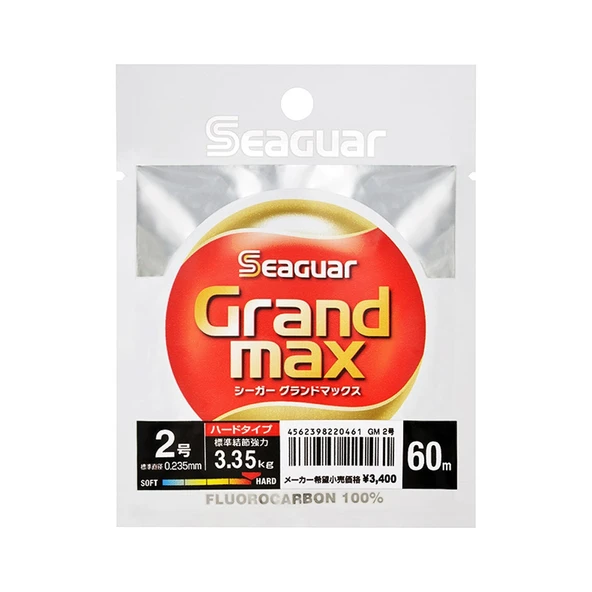 Seaguar Grandmax Hard %100 FC 60m Leader Misina