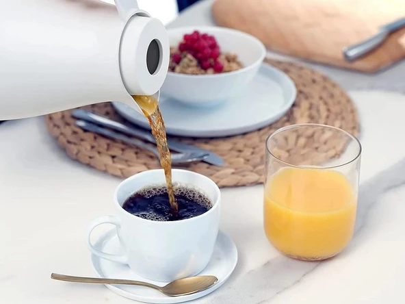 Leifheit Harmonic Termos 1Lt Beyaz LFH28542 - 4