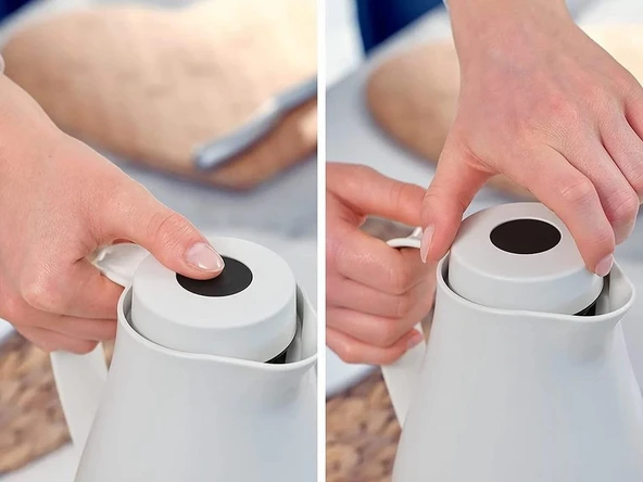 Leifheit Harmonic Termos 1Lt Beyaz LFH28542 - 3