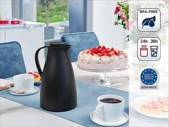 Leifheit Harmonic Termos 1Lt Siyah LFH28541 - 2