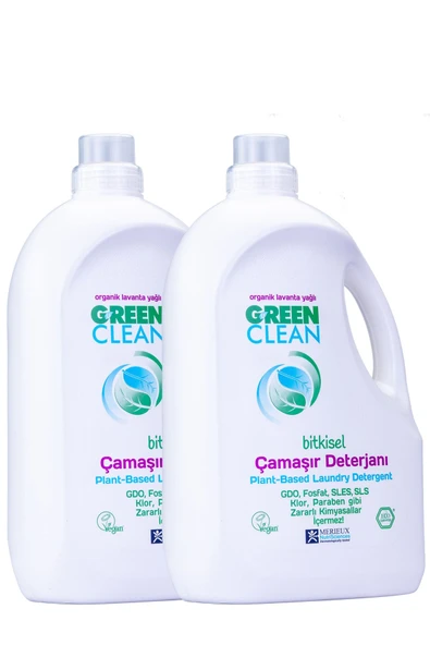 Green Clean Sıvı Çamaşır Deterjanı 2,75 l x 2'li Set ürün görseli