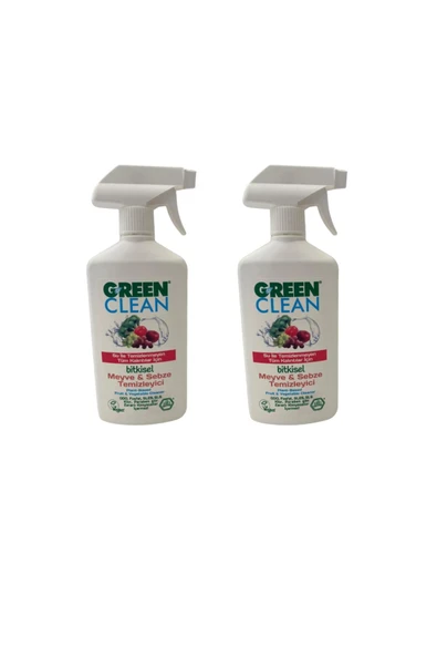 Green Clean Meyve ve Sebze Temizleyici 500 ML X 2 adet ürün görseli