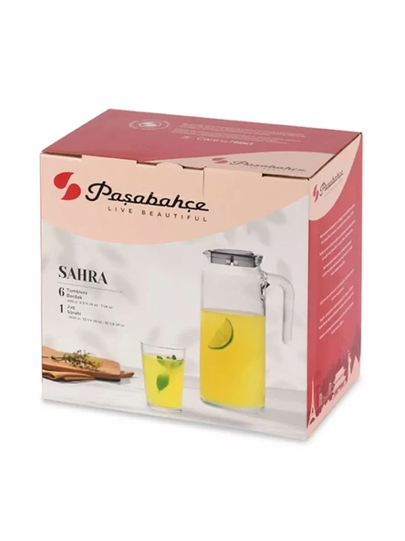 Paşabahçe 96396 Sahra Sürahi Su Takımı - 5