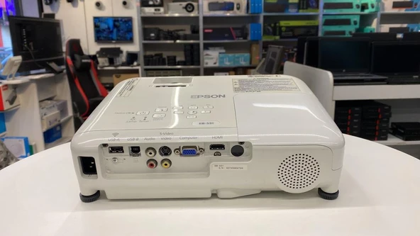 Projeksiyon Epson Eb-S31 800 X 600 (1356 Saat Kullanım Eco) (Lamba Ömrü: 10.000Saat) 2.El 3Ay Garant - 3