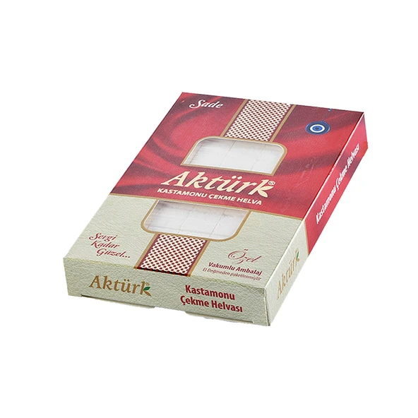 Aktürk Kastamonu Çekme Helva Sade 250 gr x 2 Adet - 2