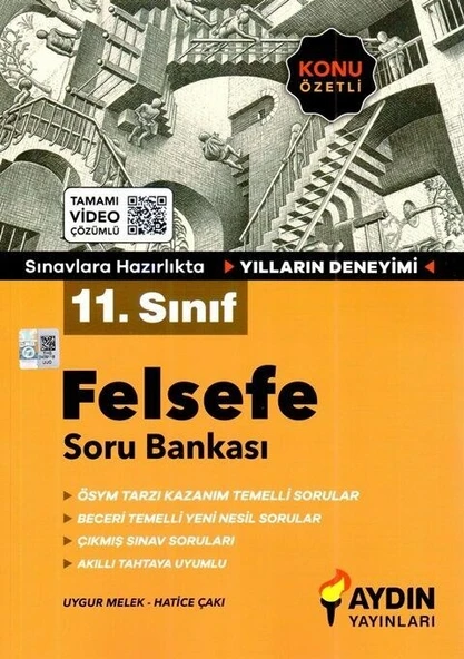 Aydın Yayınları 11. Sınıf Felsefe Konu Özetli Soru Bankası ürün görseli 1