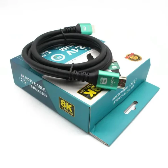 PMR 8K 1.5 Metre HDMI Kablo - 2.1 Versiyon, 48Gbps, Ultra HD 4320p Zr838