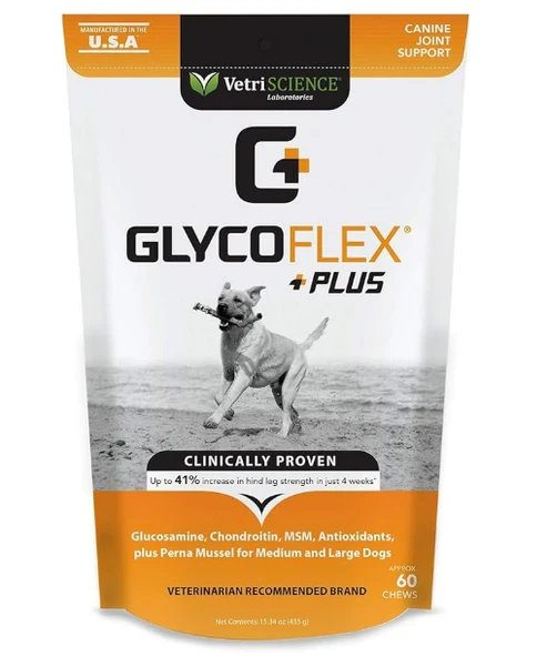 Vetriscience GlycoFlex Plus Köpek Eklem Destekleyici 60 Tablet - 1