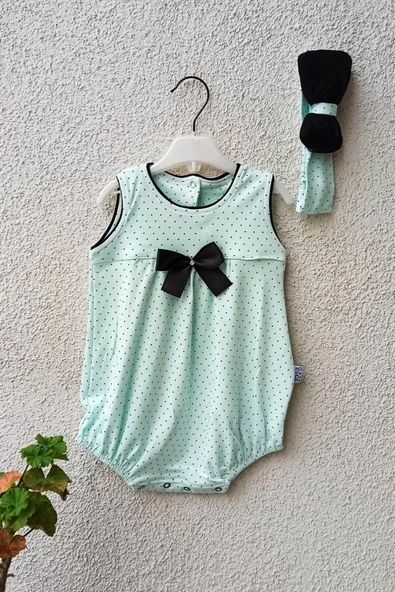 Eterelle Puanlı Bandanalı Body - 2