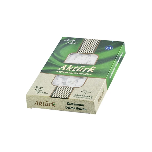 Aktürk Kastamonu Çekme Helva Sade ve Fıstıklı 250 gr 4 lü Karma Paket - Resim 2