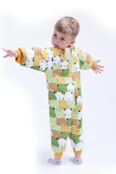 Eterelle Ayıcık Desenli Çocuk Uyku Tulumu - 4