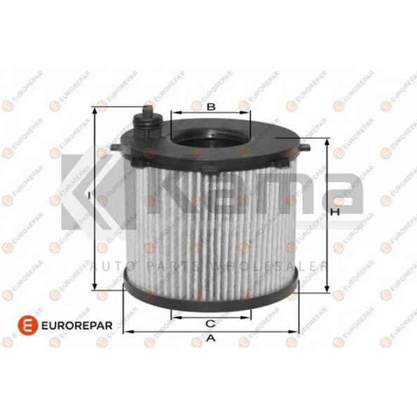 536996 Kampanya YAĞ FİLTRESİ PEUGEOT 301 (1.6HDI 90HP) 13- / 3008 (1.6HDI) 09- İTHAL