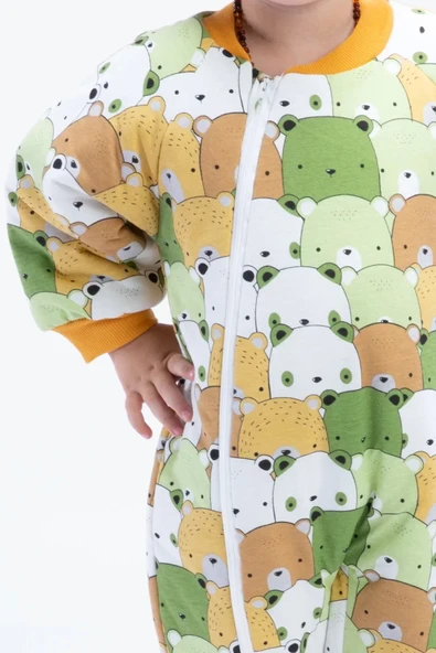 Eterelle Ayıcık Desenli Çocuk Uyku Tulumu - 3