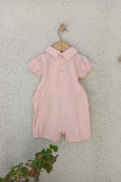 Eterelle Kuğu Desenli Kız Tulum 3-6-9 Ay - 4